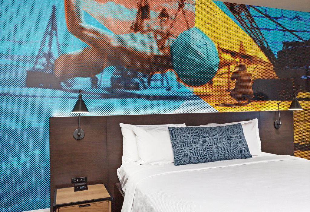 Hotel Indigo Tulsa Dwtn/Entertainment Area Eksteriør bilde